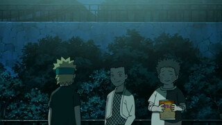 When he was a kid, only Shikamaru and Choji treated Naruto well.