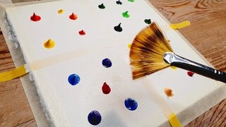 KING ART   N  #693   FOUR     ACRYLIC PAINTING