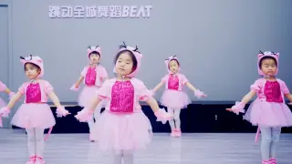 Children's Chinese dance "Good Night Meow", cute, let the cute baby melt your heart