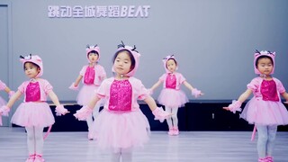 Children's Chinese dance "Good Night Meow", cute, let the cute baby melt your heart