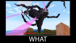 Minecraft wait what meme part 181 realistic minecraft wither storm
