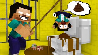 HEROBRINE BAD FATHER - Minecraft Animation Monster School