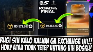 WAJIB EXCHANGE INI AUTO CUAN!! DIJAMIN PASTI UNTUNG TANPA RUNGKAD EVENT RTTF UCL EA SPORT FC MOBILE