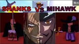Shanks Vs. Mihawk: Who is better? in Roblox Anime Fighting Simulator
