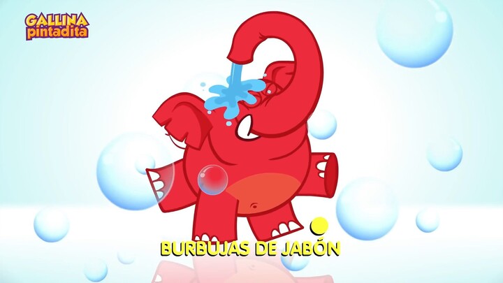 Burbujas de Jábon | Galinha Pintadinha 4 em Espanhol | Animation meme [oc]