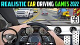 TOP 5 *REALISTIC* Car Driving Games For Android 2022 l Best Car Simulator Game For Android 2022