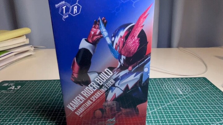 ในประเทศ KO Kamen Rider Build Riding Bubble Rabbit Tank แบบฟอร์ม SHF การจัดส่งขนาดใหญ่วิดีโอแกะกล่อง