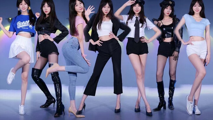 Permaisuri kembali! Tantangan klasik 200 detik Girls' Generation kepada gadis seksi Yujie untuk mena