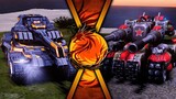 Tank Serangan Zhu Rong vs Tank Kiamat [Mod Corona]