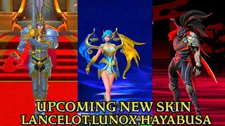 Upcoming New Skin Lancelot,Lunox,Hayabusa - Mobile Legends Bang Bang