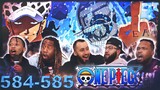 LAW VS G5! One Piece Ep 584/585 Reaction