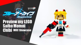 Preview my LEGO Blue Archive Saiba Momoi Chibi | Somchai Ud