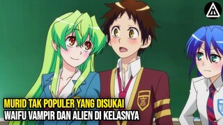 Ketika Murid Tak Populer Disukai Murid Vampir dan Alien | Alur Cerita Anime Jitsuwa Watashi Wa