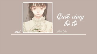 [Vietsub] Cuối cùng bỏ lỡ • Lữ Khẩu Khẩu ♪ 最終錯過 • 呂口口