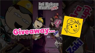 giveaway...