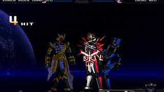 Kamen Rider mugen, episode 2 of the game, Tokio vs. Kamen Rider Decade, Enchantment turns on wg mode