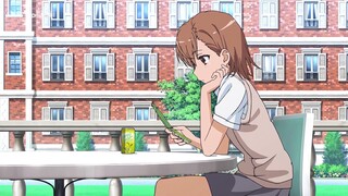 Misaka Mikoto menawan di dalam kamera|<A Certain Scientific Railgun>