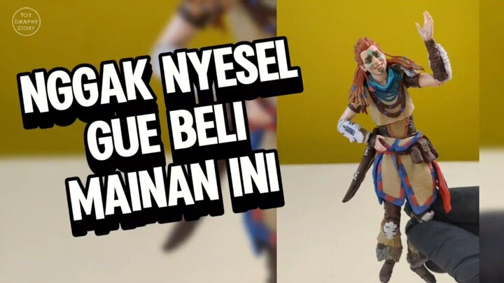 Unboxing Action Figure - Aloy dari Game Horizon by Spin Master