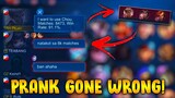 iNSECTiON CHOU PRANK 8000+ MATCHES GONE WRONG! | MLBB