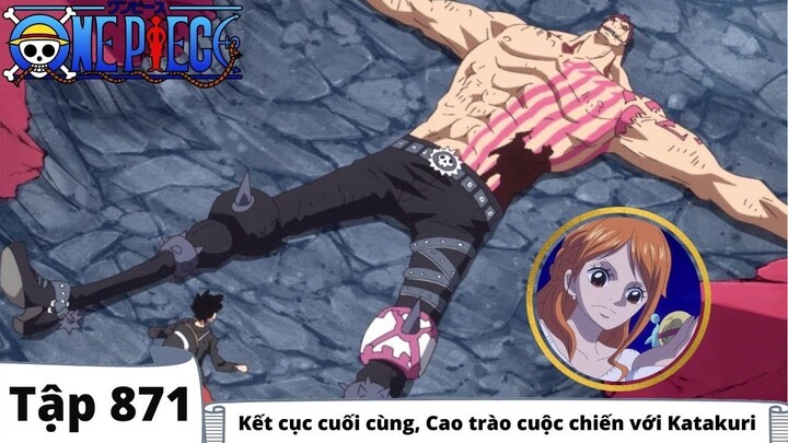 One Piece Tập 871 Kết cục cuối cùng Cao trào cuộc chiến với Katakuri Tóm Tắt Anime