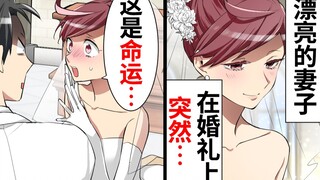 婚礼中，新娘突然说是命中注定…然后就跑出去了…！？又漂亮又完美无缺的妻子突然消失的无影无踪…没想到…