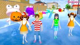Yuta Mio Jumpa Hantu Ubah Manusia Jadi Makanan Kodok Datang Bantu - Sakura Simulator @Ebi Gamespot
