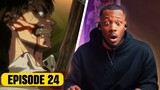 "THEY KNEW THE WHOLE TIME!?!" ATTACK ON TITAN!! 1X24 REACTION | EPISODE 24 🤯