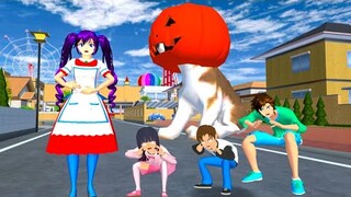 Yuta Jahilin Doggy Pakai Kepala Pumpkin Mio Nabrak Doggy Sakura Takagi Pingsan 😎🤯 @Ebi Gamespot