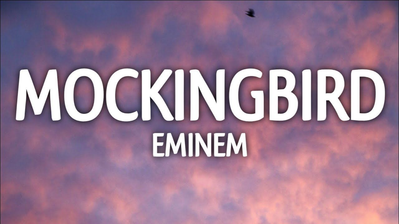 Mockingbird - Eminem (spedup Lyrics) 