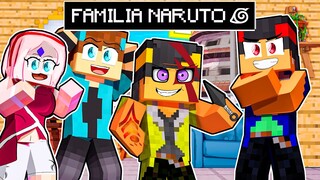 MEU NETO NASCEU na FAMILIA NARUTO do MINECRAFT!