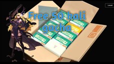 50 kali gacha  Guardian Tales