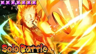 NxB NV: Naruto (Kurama Link Mode) Solo Attack | Naruto x Boruto Ninja Voltage