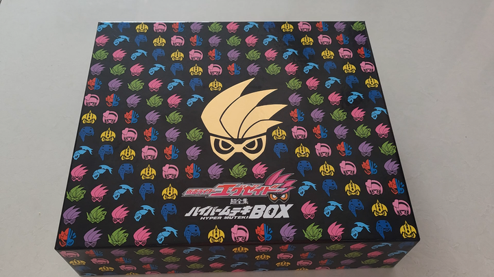 假面骑士ex aid 超全集盒子简单开箱 hyper muteki box