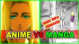 Baby Daddy Mystery Removed? AOT S4 Anime Vs Manga | Attack on Titan Season 4 Episode 10