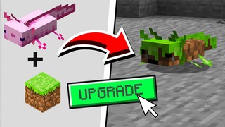 AKU BISA UPGRADE AXOLOTL DI MINECRAFT MENJADI UNIK!!