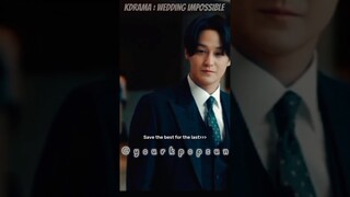 ICONIC CAMEO 💅 SCENE IN WEDDING IMPOSSIBLE 💒#kdramaedit#trend#viral#ytshorts..