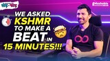 We asked KSHMR to make a beat in 15 minutes | Mashable Todd-Fodd | Ep 52