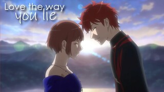 Lindo x Ritsuka || Love the way you lie [AMV]