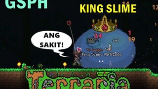 Let's play Terraria! p4 - Beating King Slime 8 Times!