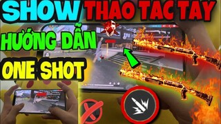 Free Fire | Show Thao Tác Tay Hướng Dẫn Toàn Tập Kĩ Năng One Shot M1014, M1887, M1873 AuTo HeadShot