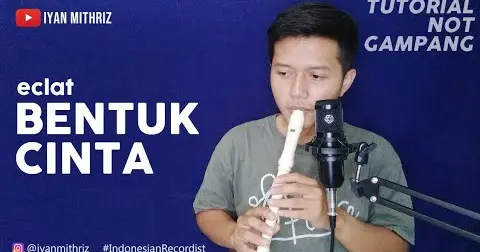 Not Angka Bentuk Cinta - Eclat Story | Tutorial Recorder by Iyan Mithriz - Bstation