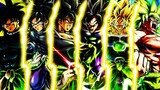 The FULL DBS BROLY Team in Dragon Ball Legends