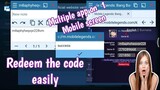 How to redeem easily new redeem code on mobile legends | Redeem Code October 31, 2020