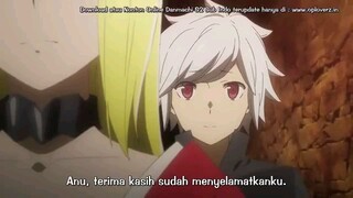 [RW] Ep.8 Dungeon ni Deai wo Motomeru no wa Machigatteiru Darou ka II (Sub Indo) | Summer 2019