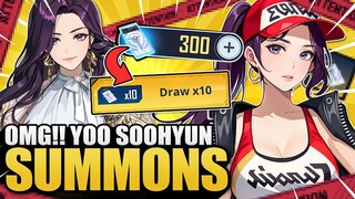 I CRIED INSIDE!!!! SSR YOO SOOHYUN SUMMONS!! (Solo Leveling Arise)