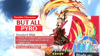 YOUR Genshin Impact Animation but ALL PYRO! Genshin SWAP!