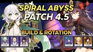 SPIRAL ABYSS 4.5! AGGRAVATE TEAM & HUTAO VAPORIZE | GENSHIN IMPACT