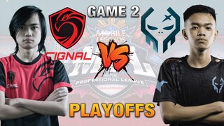 GAME 2: CIGNAL ULTRA VS EXECRATION | MPL PH SEASON 6 PLAYOFFS! | MLBB