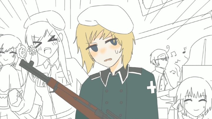 【aph/handwritten】Cleaning time for all members of Hetalia