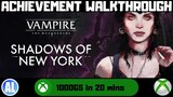 Vampire: The Masquerade - Shadows of New York #Xbox Achievement Walkthrough